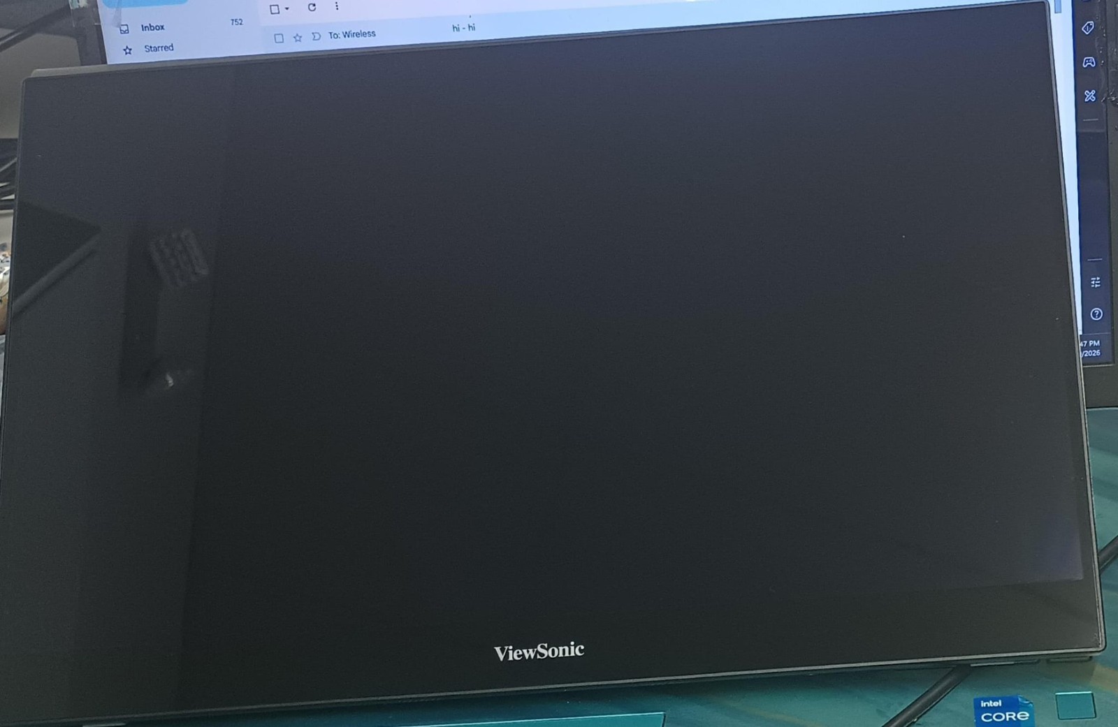 ViewSonicTD1655Model No.:VS18170Serial No.:W3U210300849