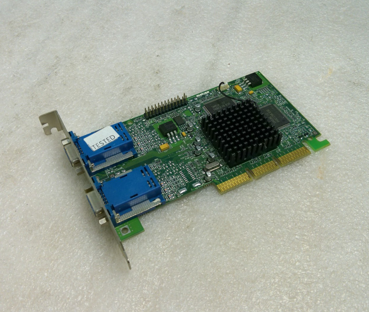 HP 5065-4272 Matrox G450 Dual-Head AGP Video Graphics Card G45+MDHA16D/0E6