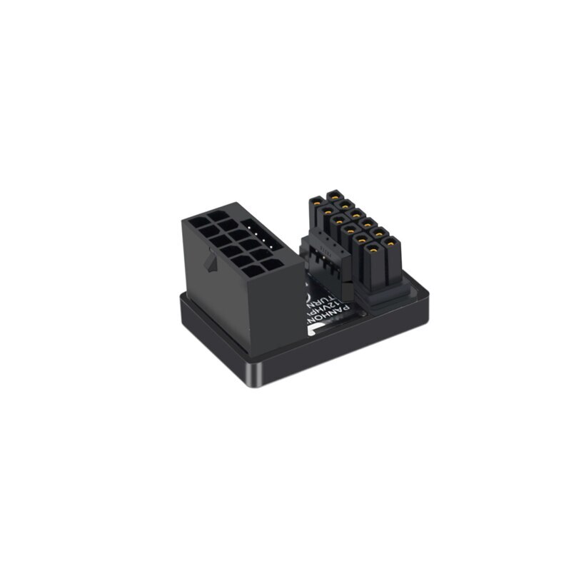 180 Degree 12VHPWR ATX3.0 GPU Connector 16Pin 12+4Pin Power 600W Male To Female