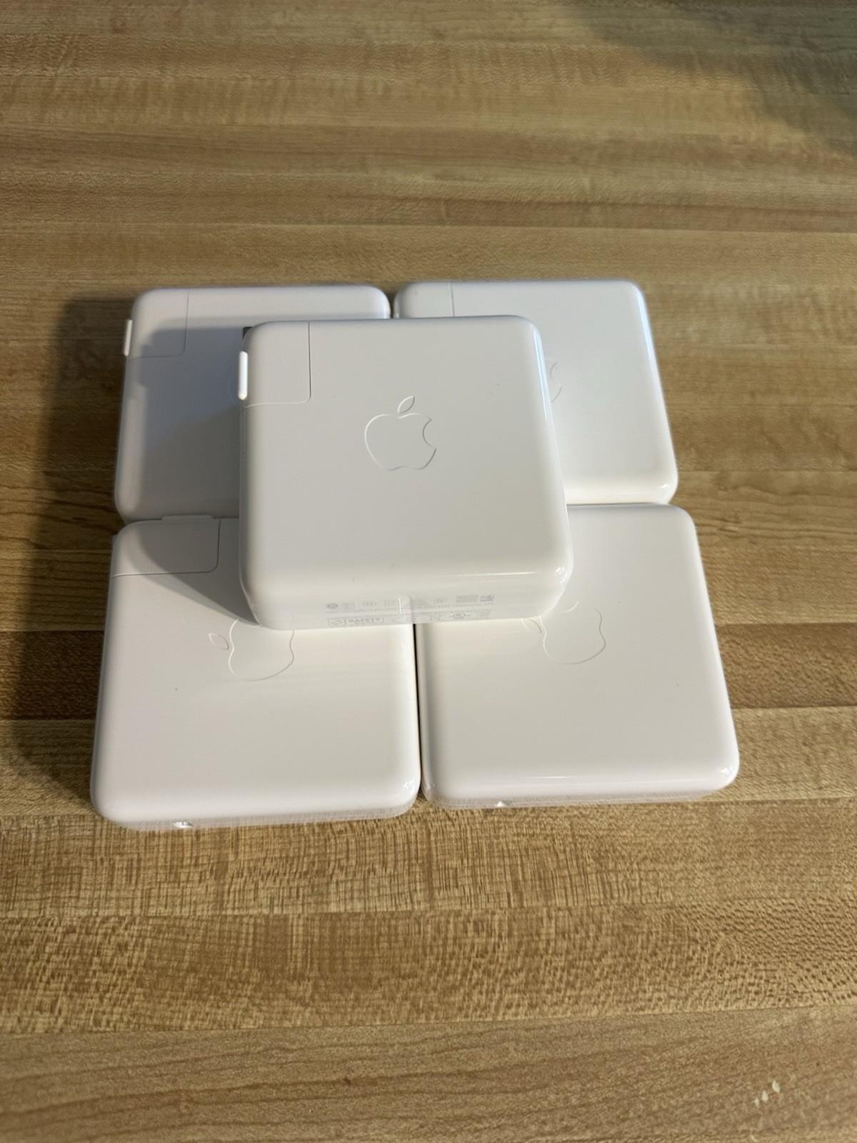 Lot of 5 Apple OEM 96W USB-C Power Adapter for MacBook Pro / Pre-owned no box