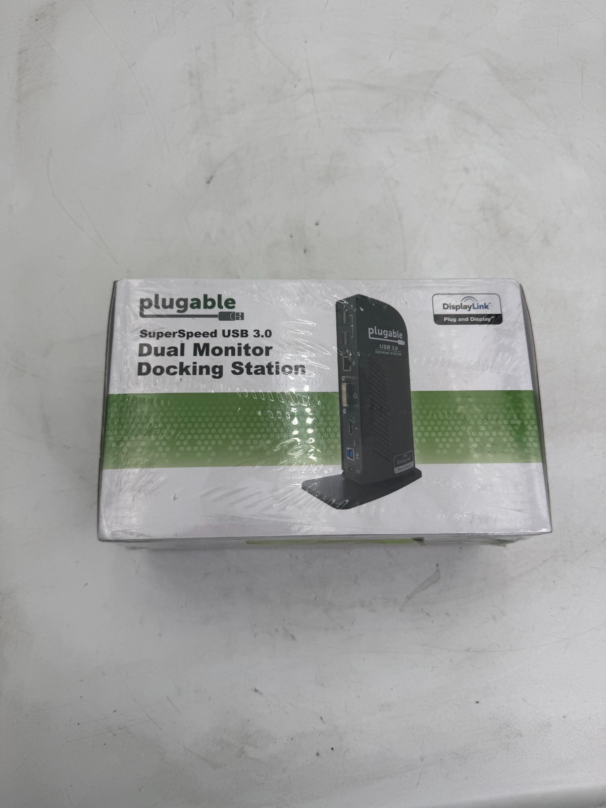 New Plugable UD-3900 Super Speed USB 3.0 Universal Dual Monitor Docking Station