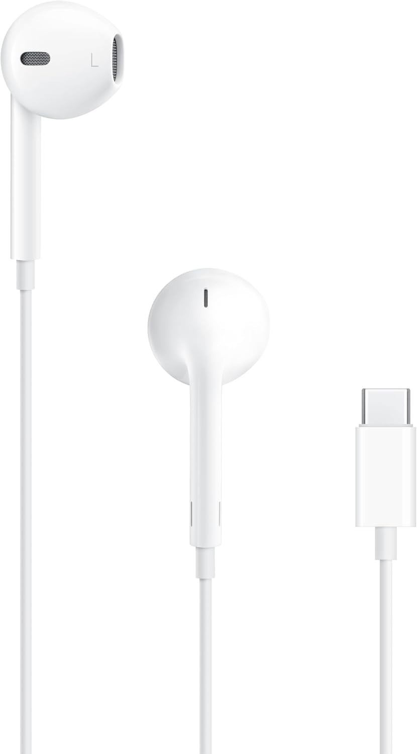 Auriculares Apple EarPods con conector USB-C, auriculares con cable con control