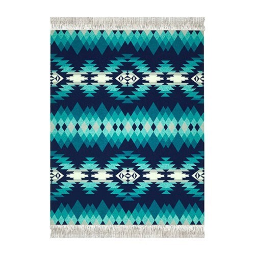 FiberLok Mouse Rug Pendleton Papago Park Arizona Native American 7.125X10.25 USA