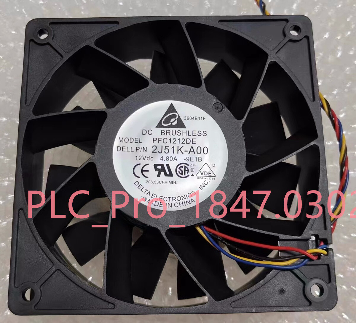 1PCS 12CM General Cooling Fan PFC1212DE DC 12V 4.8A 12038 