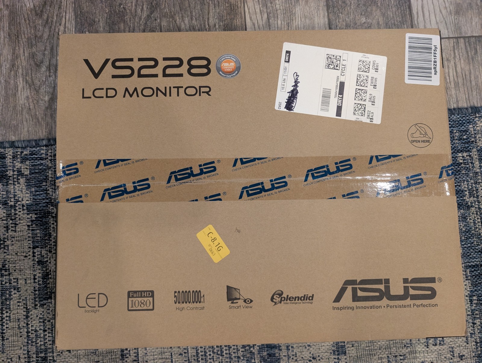 ASUS VS228H-P 21.5” Wide Screen TN LED Monitor 1080p Full HD HDMI DVI VGA - New