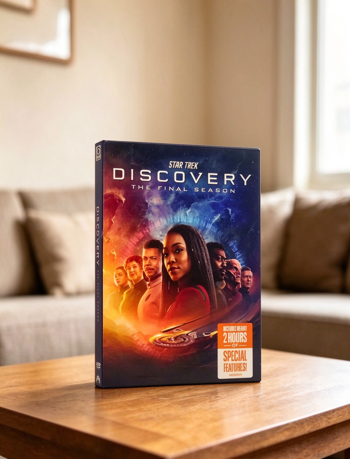 Star Trek Discovery Season 5 DVD Epic Galactic Adventure and Mystery