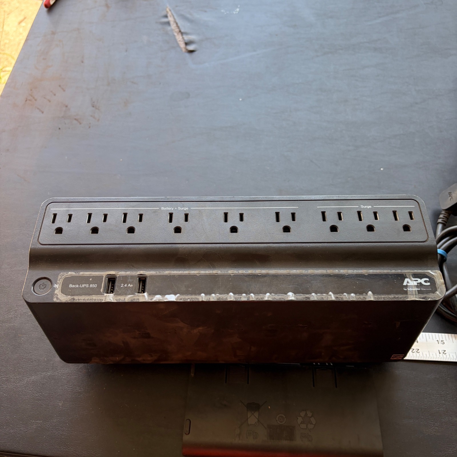 APC Schneider Electric Battery Back Up Plus Serge Power Supply -Battery not work