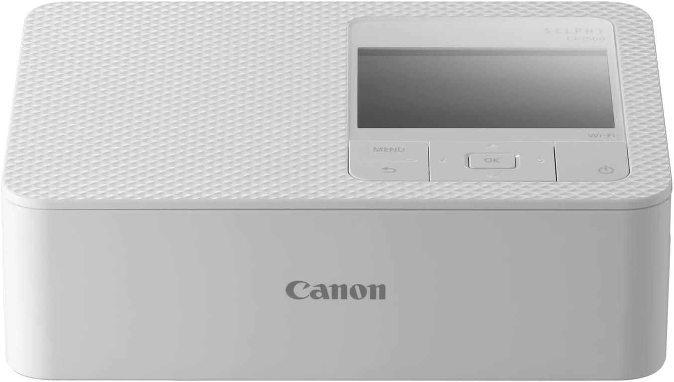 Canon 5540C002 SELPHY CP1500 Wireless Compact Photo Printer, White
