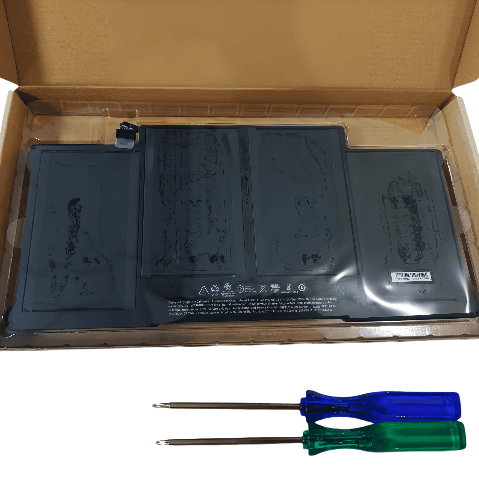 A1496 A1405 Genuine Battery For Apple MacBook Air 13 A1466 A1307 Early 2017 2015
