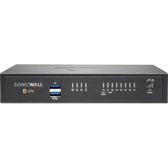 SonicWall TZ270 Network Security/Firewall Appliance 02SSC7305