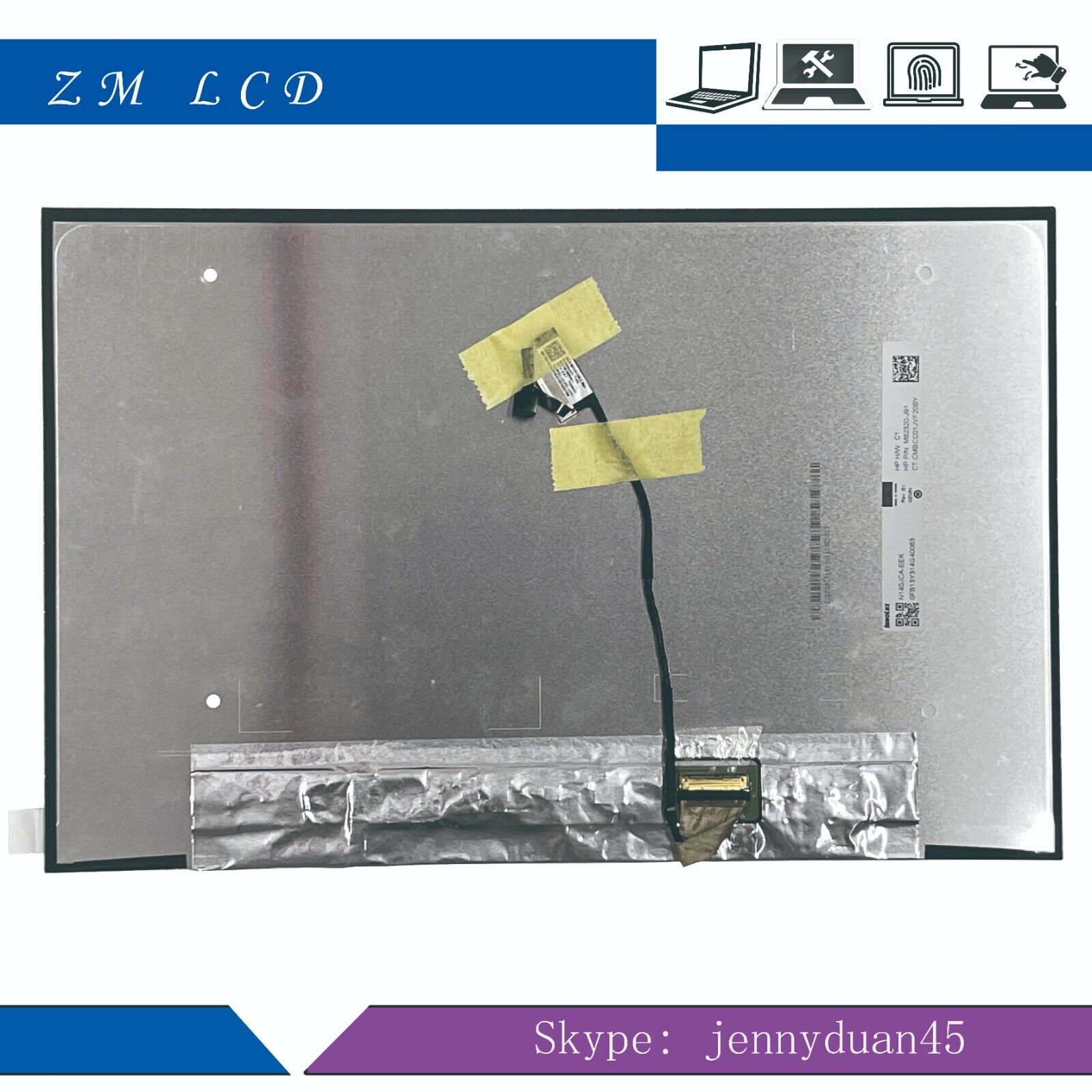 N22325-001 HP EB 840G9 14.0IN LCD SCREEN PANEL N140JCA-EEK C1 NV140WUM-N42 FHD