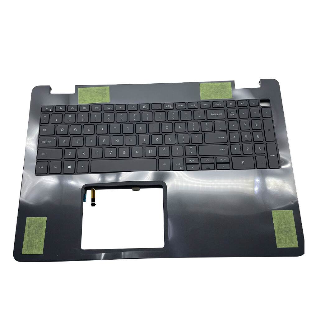 For Dell Inspiron 15 3502 3505 3501 Palmrest Keyboard Backlit 033HPP Upper Case
