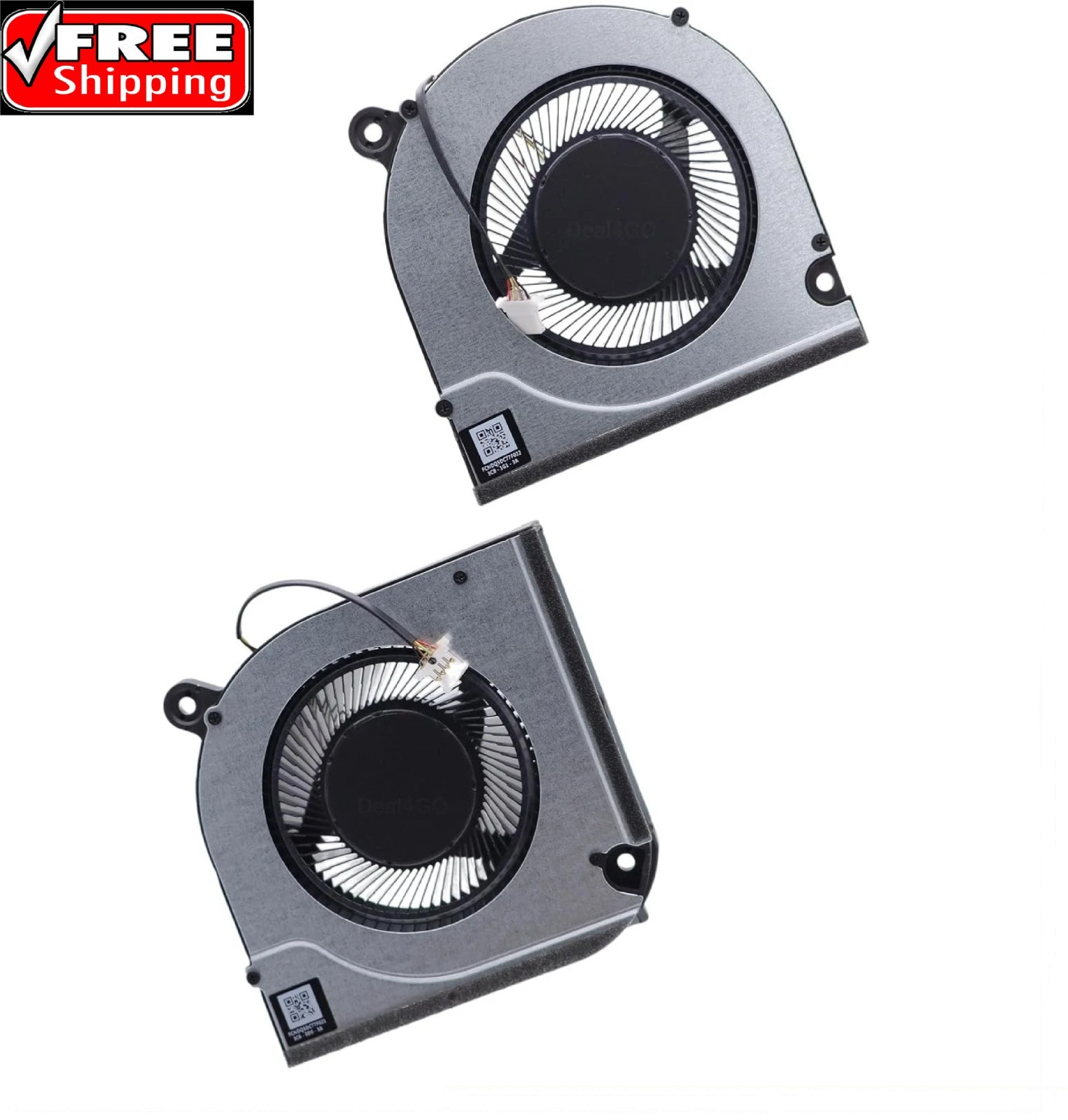 Replacement CPU & GPU Cooling Fan for Acer Nitro V 15 ANV15-51 ANV15-41 - High P