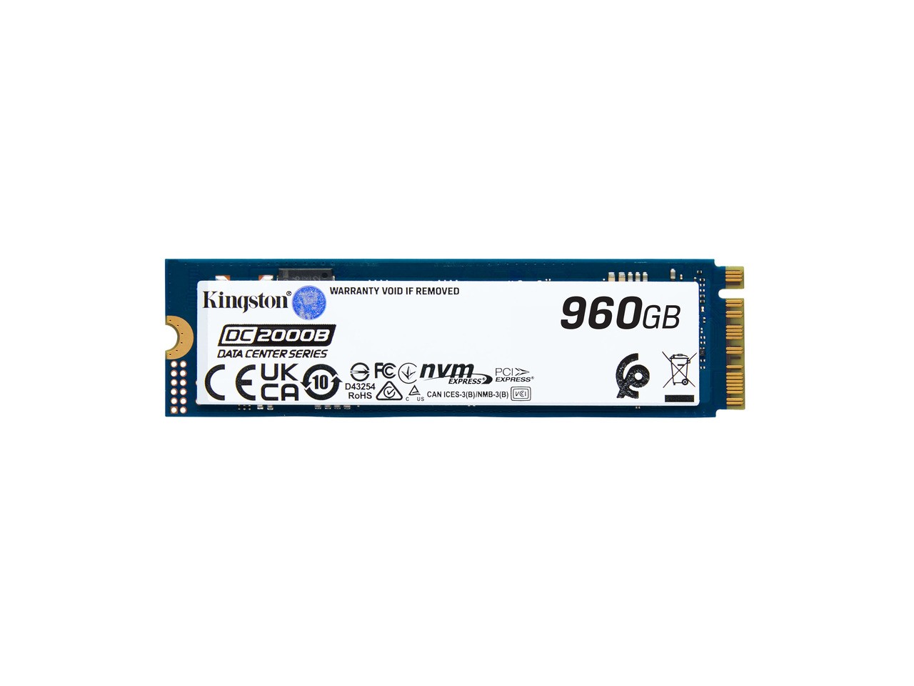 Kingston SEDC2000BM8/960G DC2000B 960 GB Solid State Drive - M.2 2280 Internal -