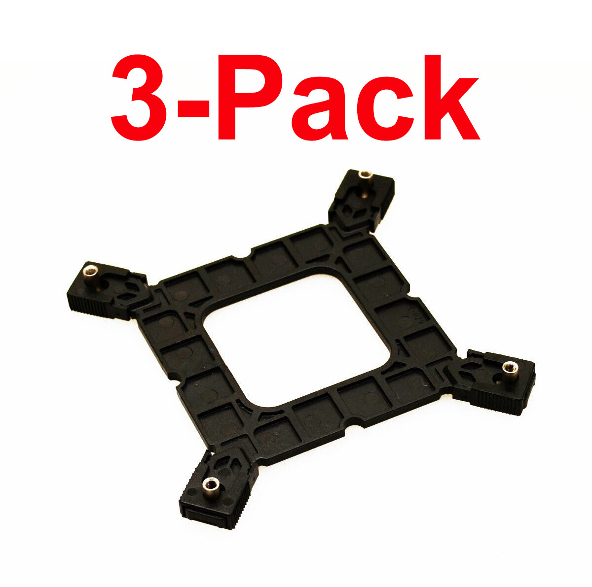 Intel LGA1700 LGA1200 LGA115x Cooling Fan Bracket Backplate Standard (3-Pack)