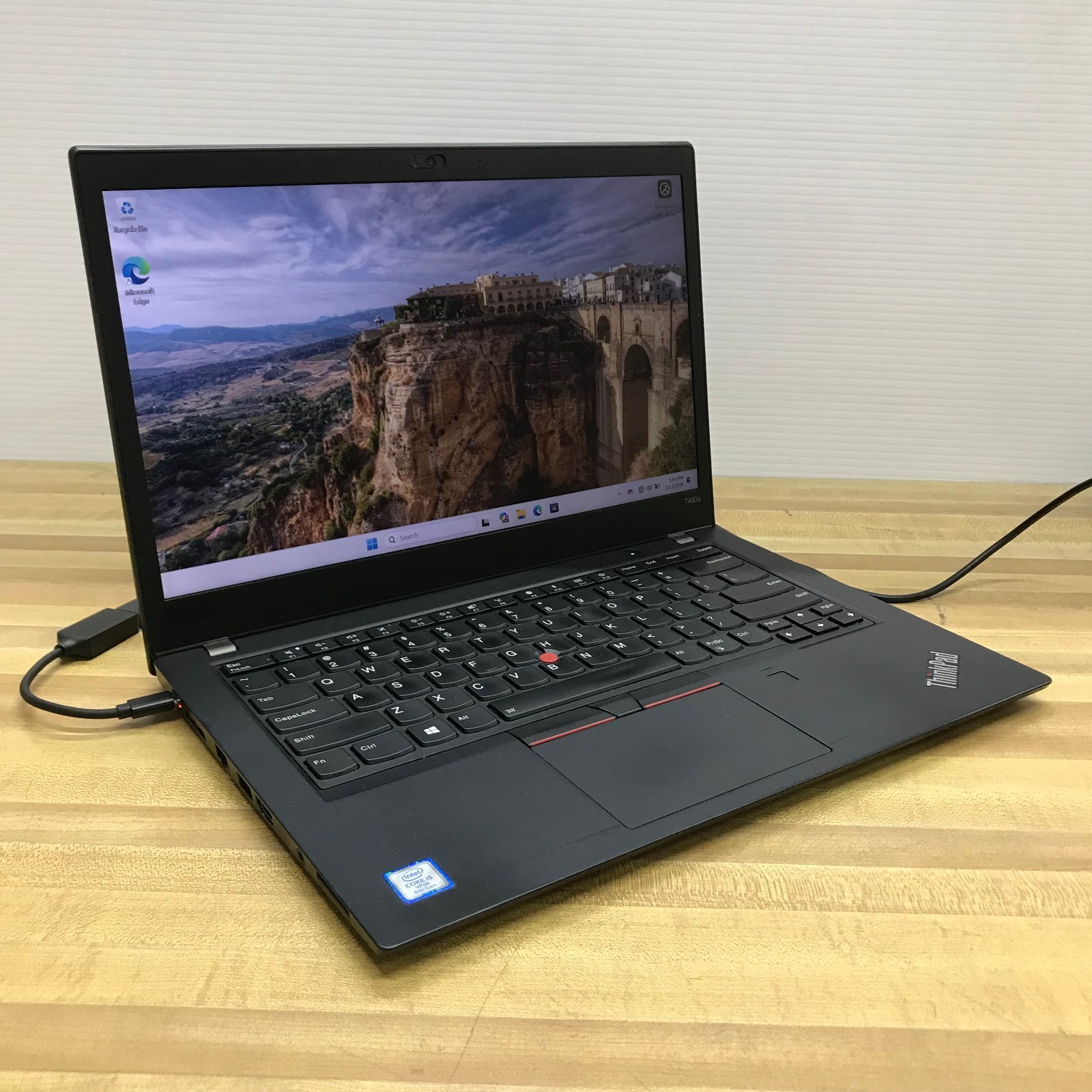 Lenovo ThinkPad T480s Touch Laptop i5-8350U 8GB RAM 256GB SSD (Windows 11 Pro)