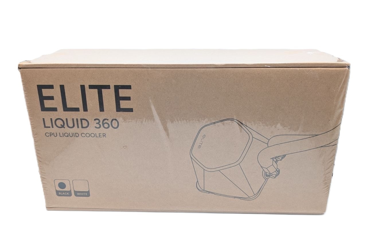 Cooler Master Elite Liquid 360 CPU Cooler ARGB - Black