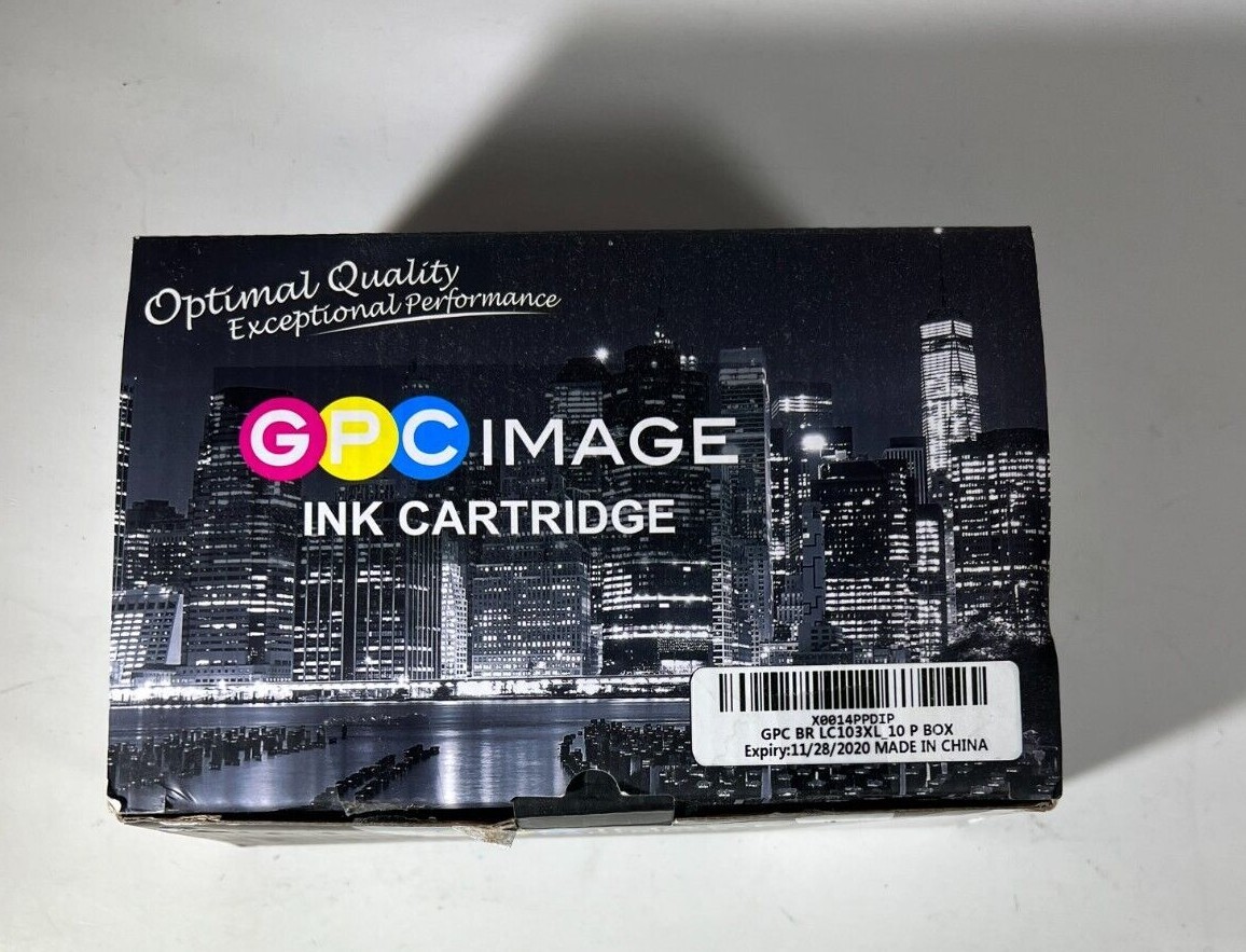 Lot 9 GPC Image Ink Cartridge 103XL 3 Black 2 Cyan 2 Yellow 1 Magenta 1 Epson Y