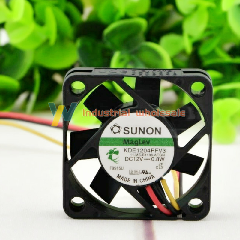 1pc new SUNON Maglev KDE1204PFV3 4010 40mmx10mm Cooler Cooling Fan 12V 0.8W 3Pin