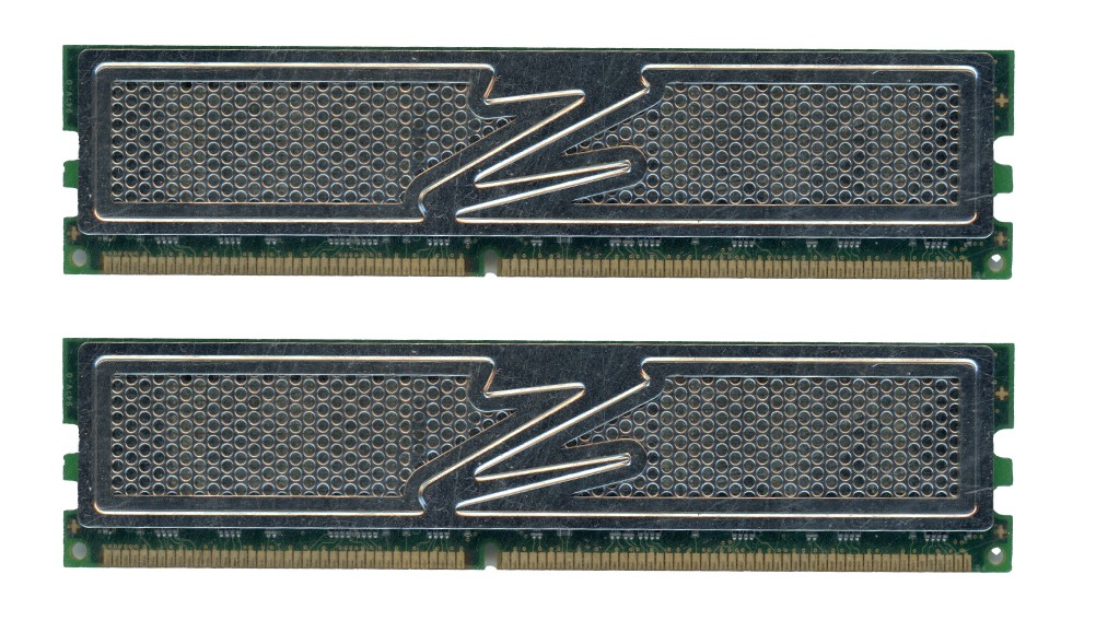 MEMORY OCZ 2GB 2x1GB DDR PC3200 400MHz OCZP4002GK Non-ECC