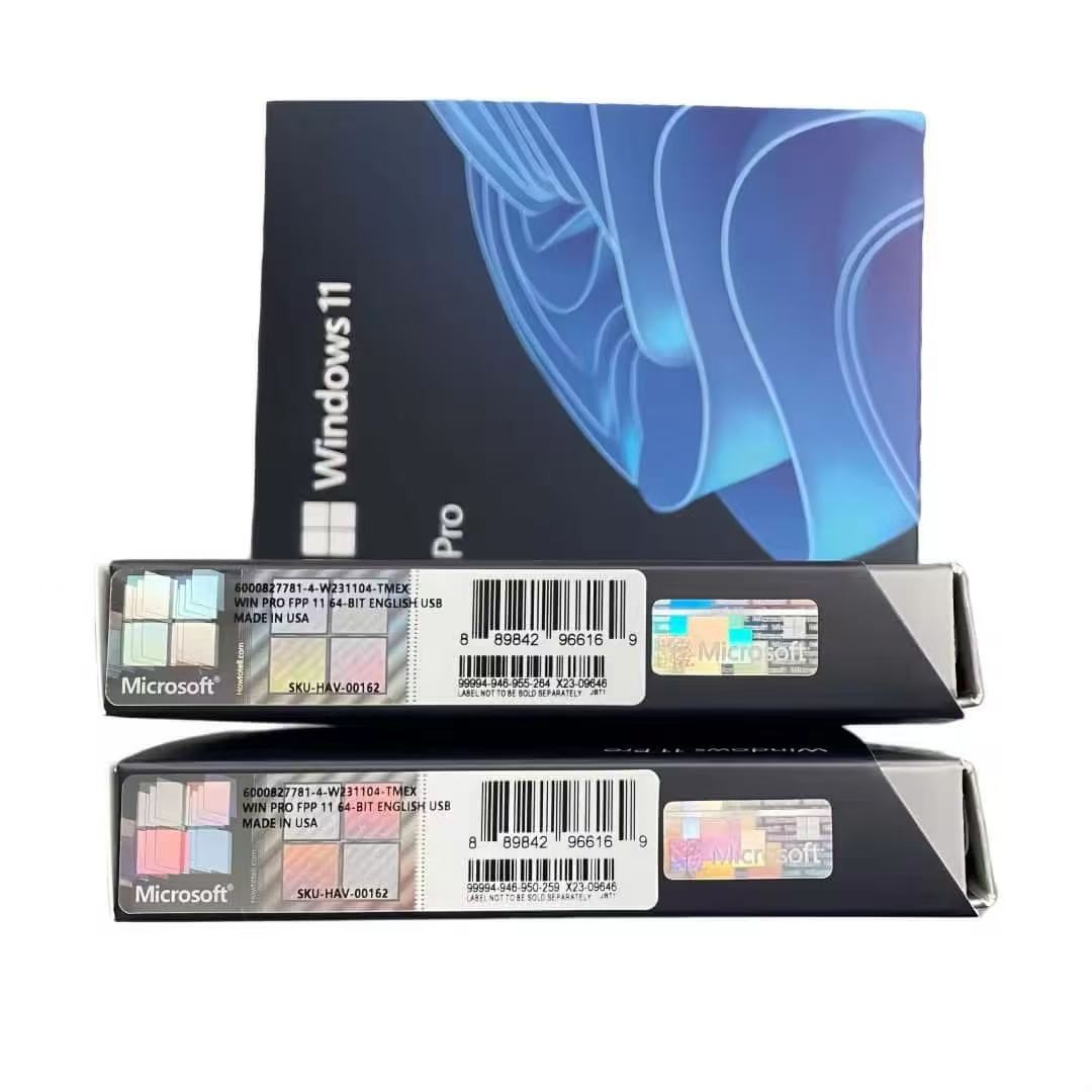 Microsoft Windows 11 Pro Professional USB Pack Sealed 64 Bit Operating System