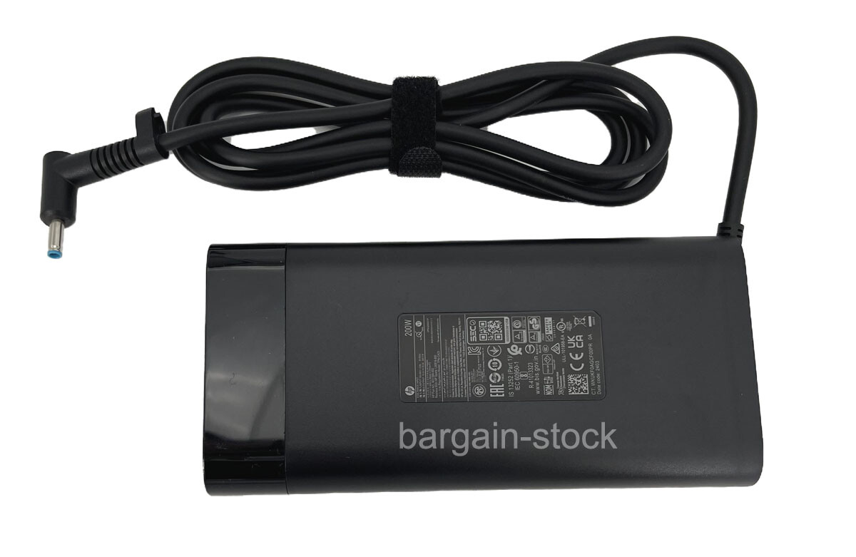 Original 19.5V 10.3A 200W AC Adapter Charger For HP Victus 15t-fa100 15-fa1010nr