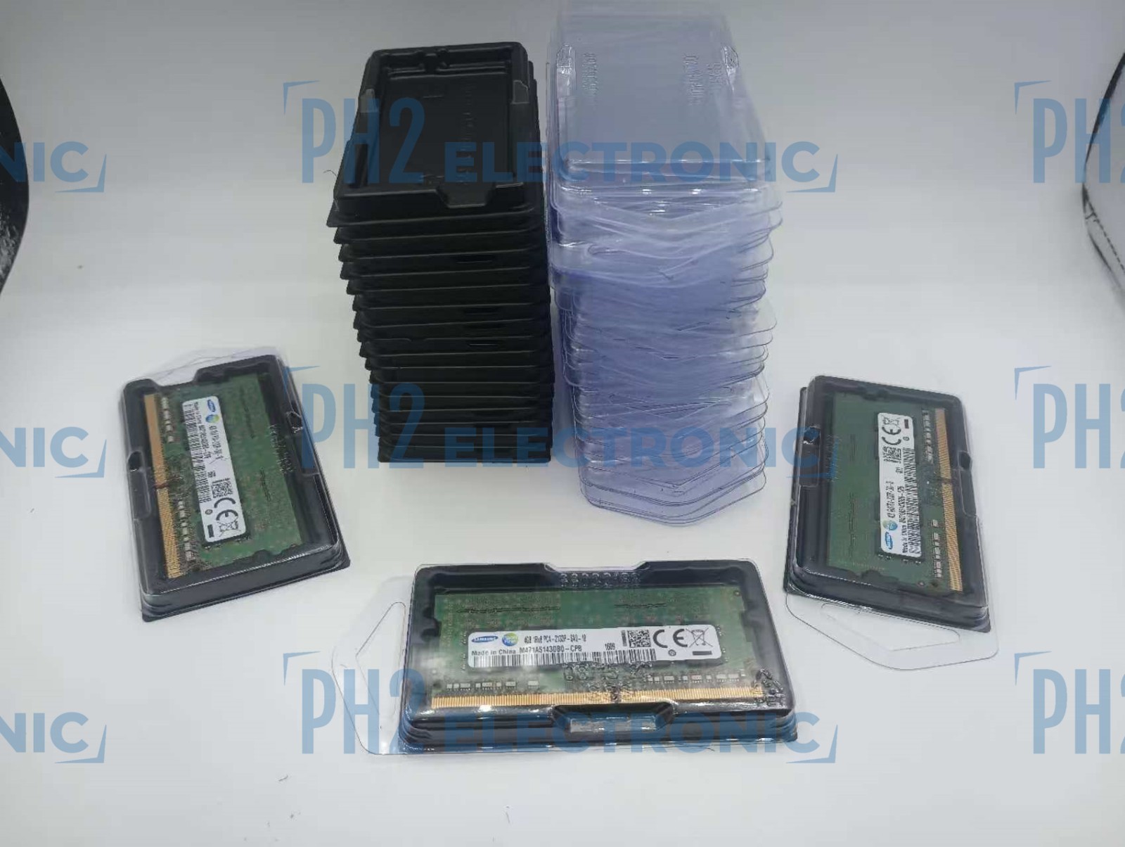 10 PIC SODIMM Short Dimm Memory Holder Case Clamshell for DDR4 & DDR5 ONLY
