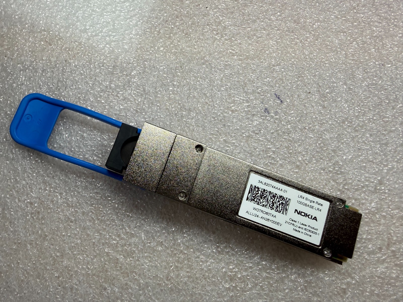 NOKIA 3AL82074AA QSFP28 100GBASE-LR4 Singlel Rate 10km SMF Genuine！！