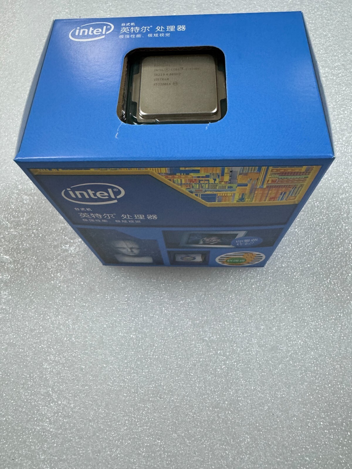 New  in box Intel Core 4.00 GHz Quad-Core LGA1150 CPU i7-4790K  i7 4790K SR219
