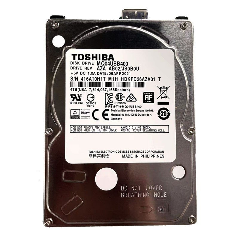 for Toshiba 4TB MQ04UBB400 2.5" USB 3.0 Portable External HDD Hard Disk Drive