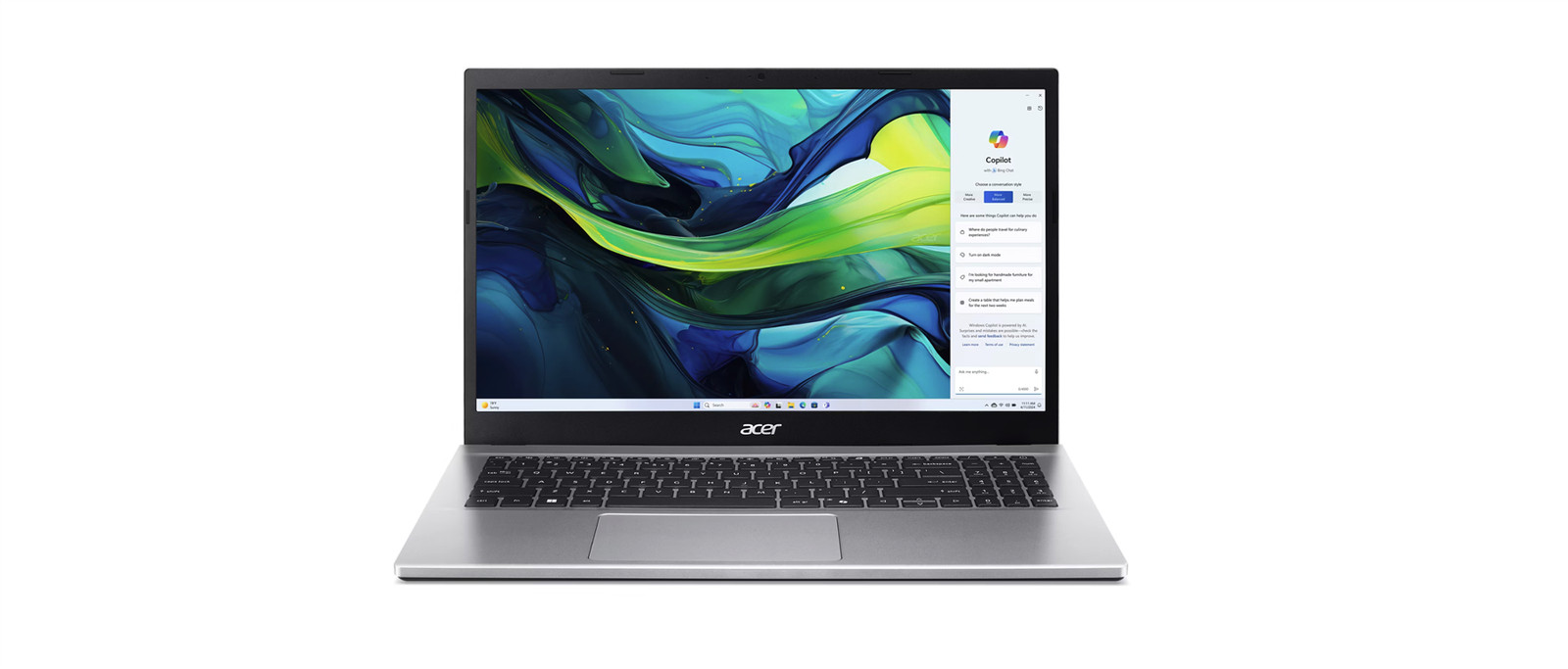 Acer Aspire Go 15.6" Ryzen 7 7730U 7000S 16GB 512GB SSD Windows 11 Home Refurb