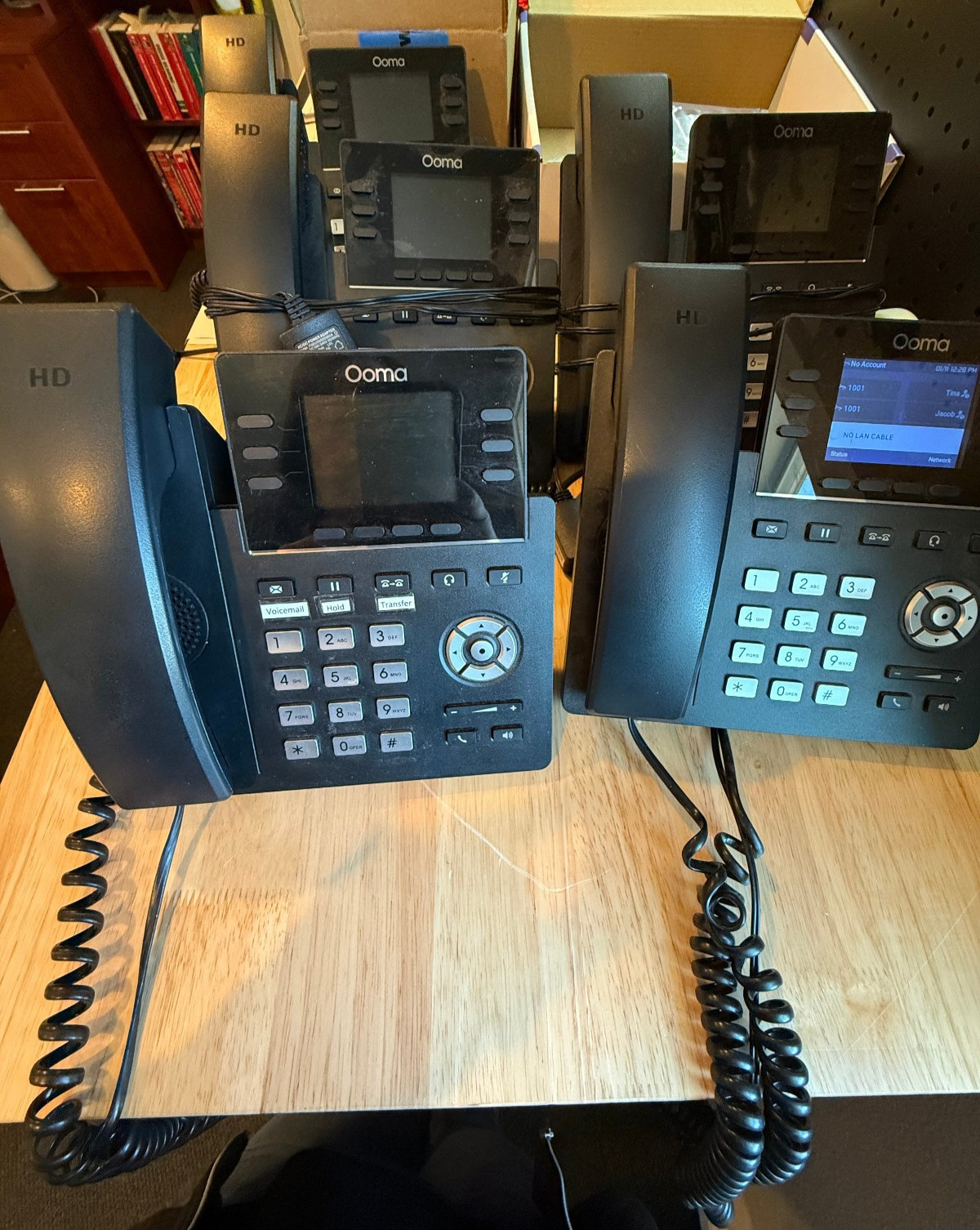 Ooma Grandstream GRP2613 IP Phone - 6 Lines / Business - Set of 5 Phones - EUC