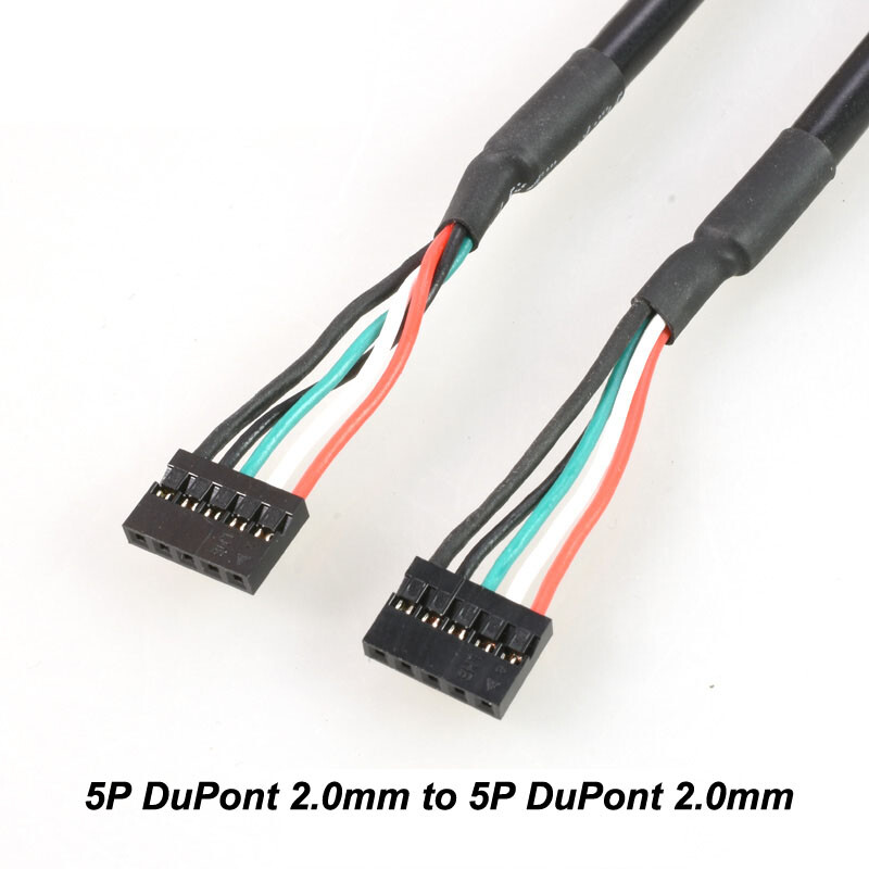 5Pin 9Pin  Female to Female USB 2.0 Header PCB Motherboard Cable Lead 20/30/50cm