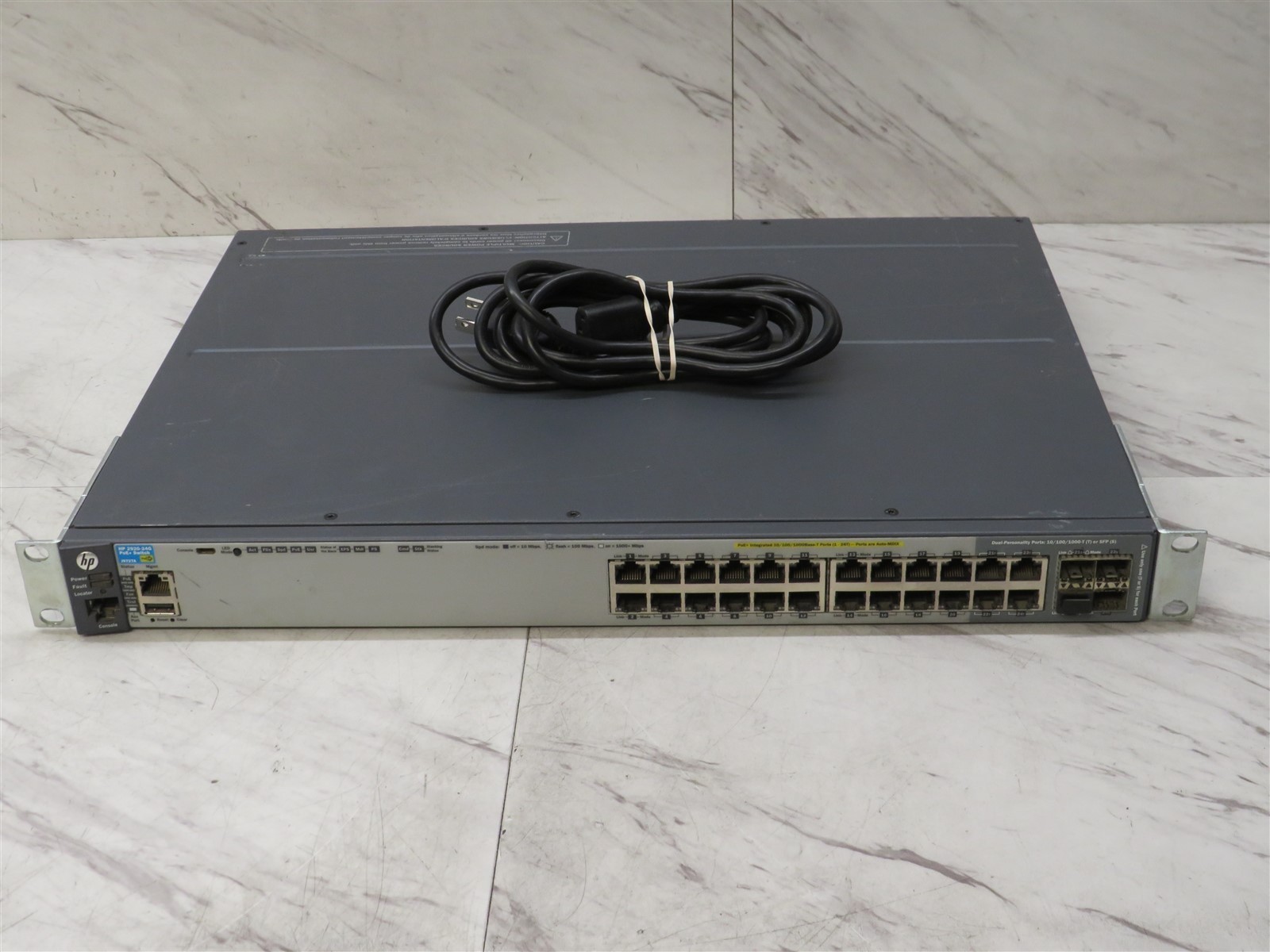 HP 2920-24G PoE+ 24 Port Gigabit Ethernet Managed Network Switch J9727A