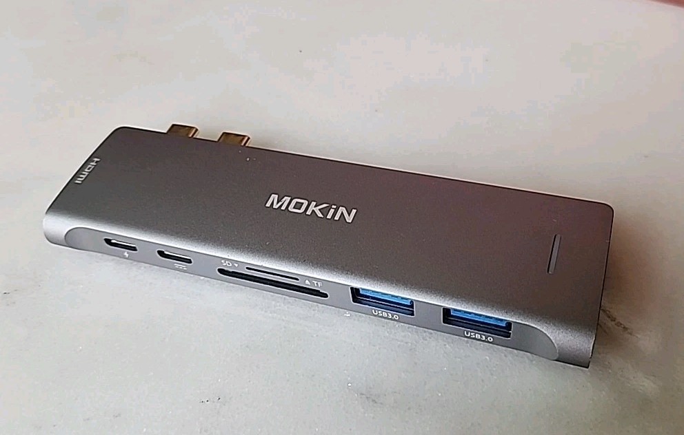 MOKiN USB-C (TB3) HUB Dongle 7 in 2, MOUC2202 multiport adapter