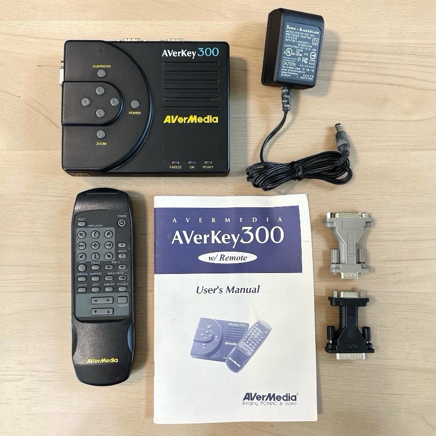 Avermedia Averkey300 Gold 1600 X 1200 PC/MAC Presentations On Big Screen TV