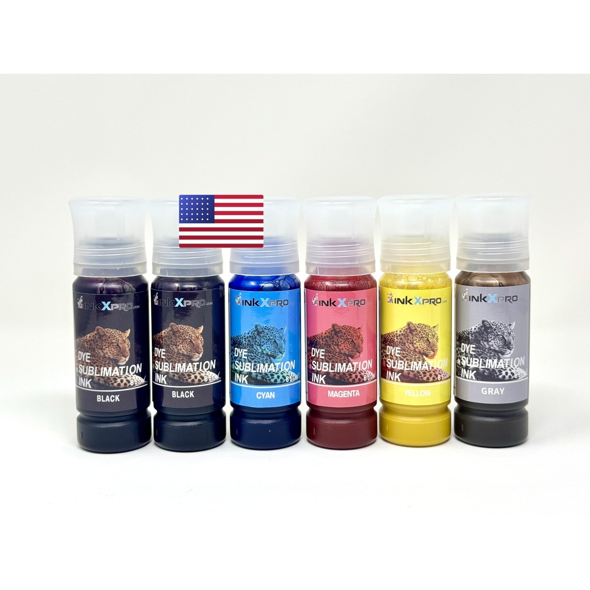 INKXPRO Dye Sublimation Ink 6x85ml for Epson EcoTank ET-8500 ET-8550