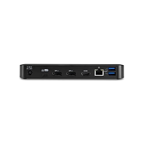 BLACK - KENSINGTON SD4840P TRIPLE 4K DISPLAY USB-C DRIVERLESS DOCKING STATION