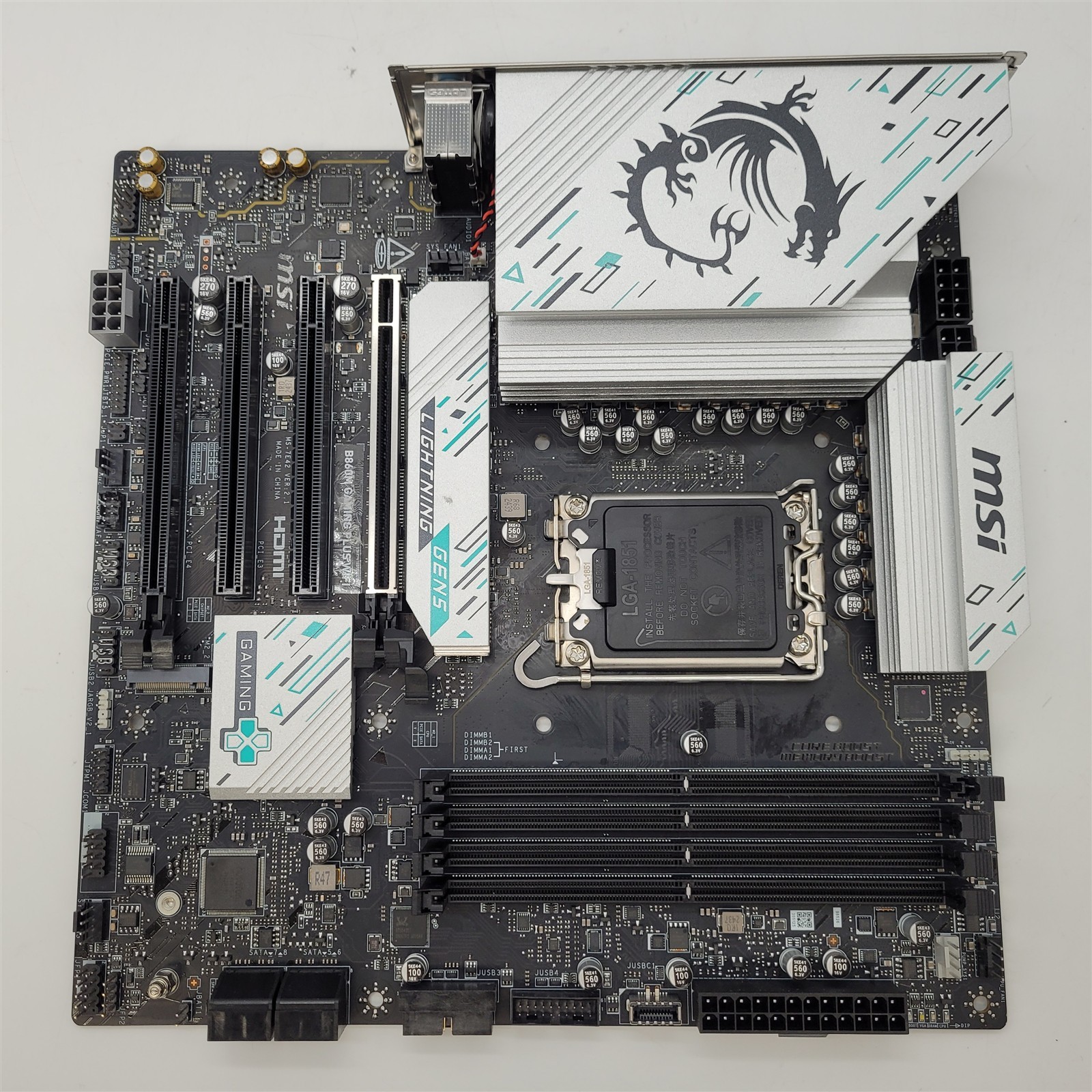MSI B860M Gaming Plus WiFi Motherboard, mATX - DDR5