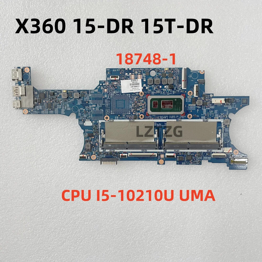 18748-1 For HP ENVY X360 15-DR 15T-DR Motherboard CPU I5-8265 I7-8565U I5-10210U