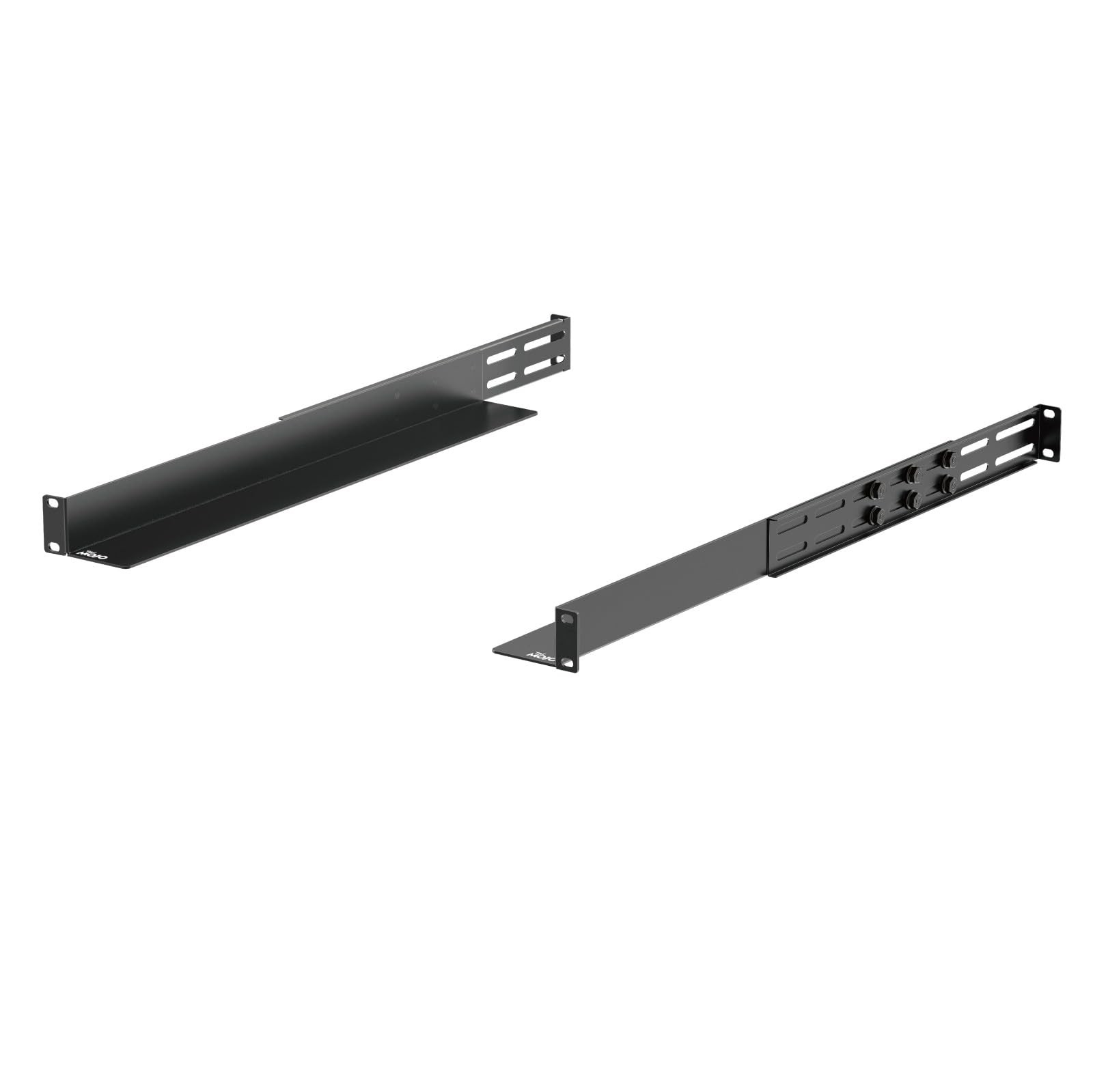 Tecmojo 1U 4 Post Server Rack Rails Adjustable 20 9 32 Depth AV Network Shelf