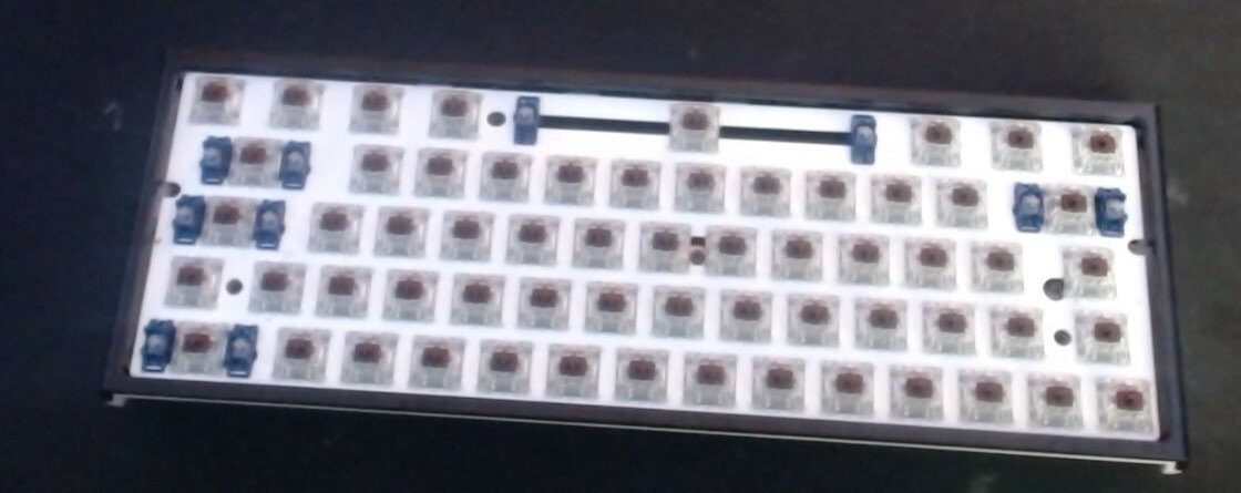 ducky one 2 mini with cherry mx brown lobbed with crytox 205g0 sounds great