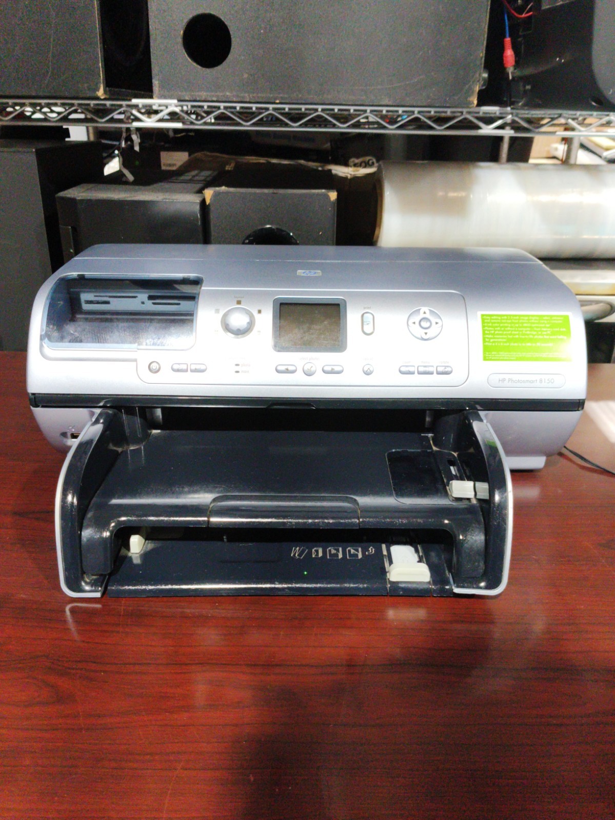 HP Photosmart 8150 Digital Photo Inkjet Printer- No Ink