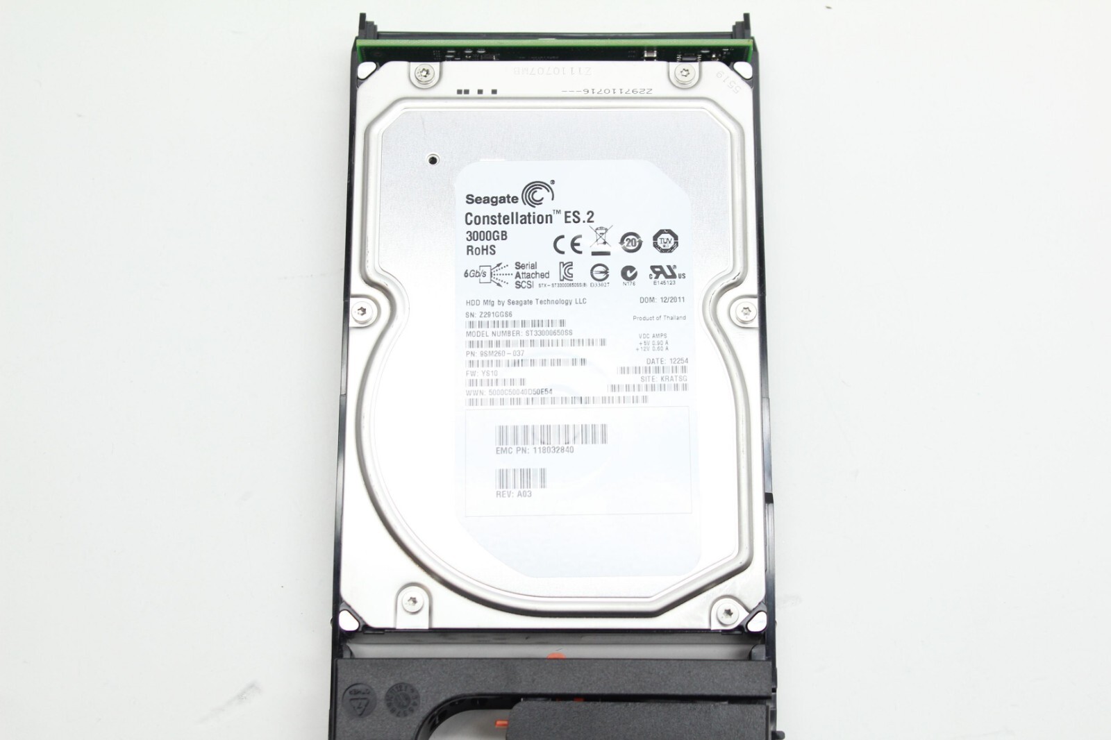 005049291 EMC V2-PS07-030 EMC 3TB NL-SAS Hard Drive  NEW~