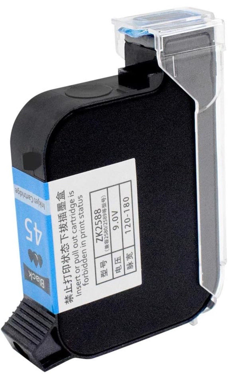 Ink Cartridge Quick Drying 42ml Ink Black for Portable Handheld Inkjet Printer