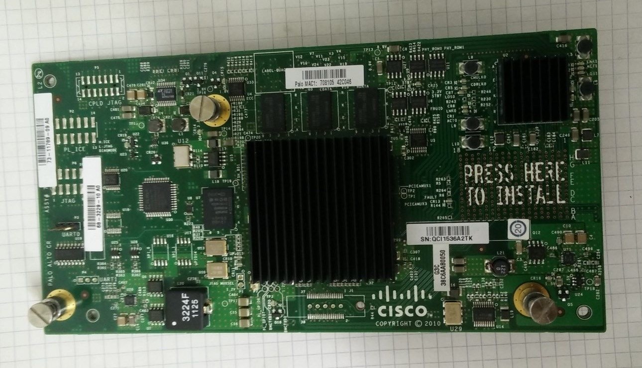 5x Cisco 68-3229-10 / 73-11789-09 / UCS N20-AC0002 M81KR Virtual Interface Cards