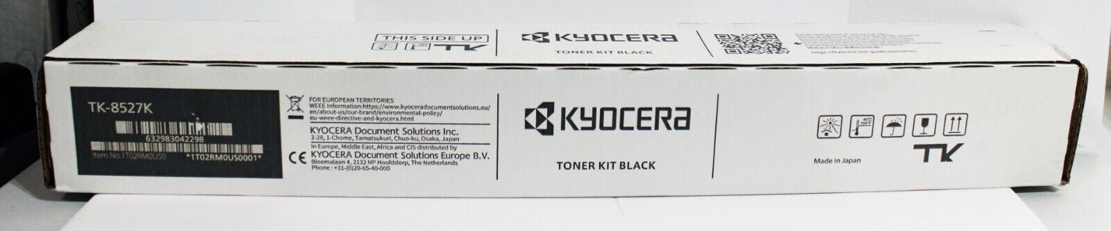 Genuine Kyocera 1T02RM0US0 Model TK-8527K Black Toner Cartridge NEW Fast Ship