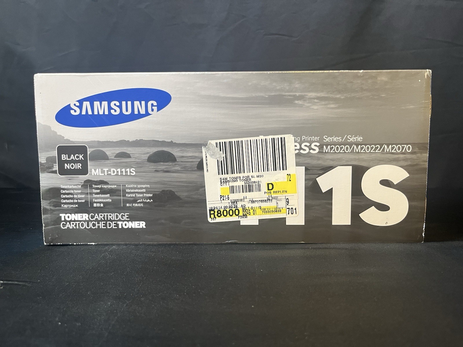 Samsung MLT-D111S 111S Black Toner Cartridge Genuine OEM