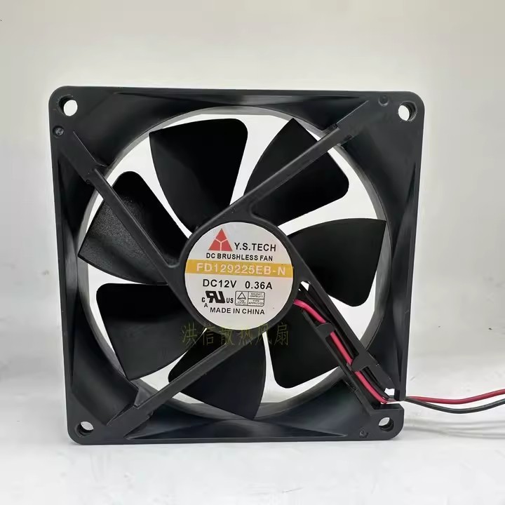 1PCS Y.S.TECH Wonsan FD129225EB-N DC12V 0.36A 92*25MM Cooling Fan