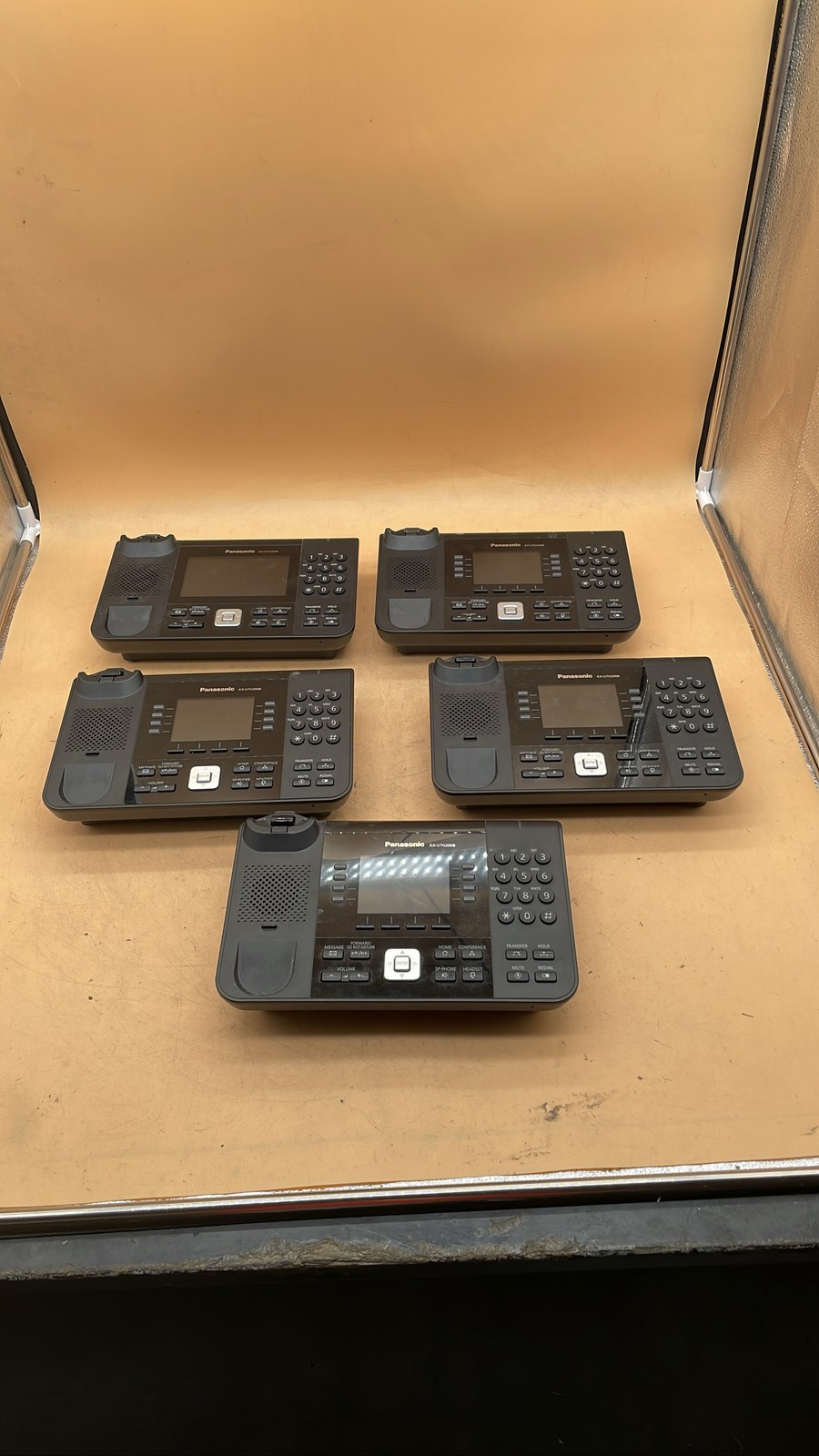 Panasonic KX-UTG300B & KX-UTG200B SIP VoIP Business Telephone Base Unit Lot of 5
